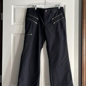 Athleta lined womens size 10long outdoor athletic pants flairibotrom low rise